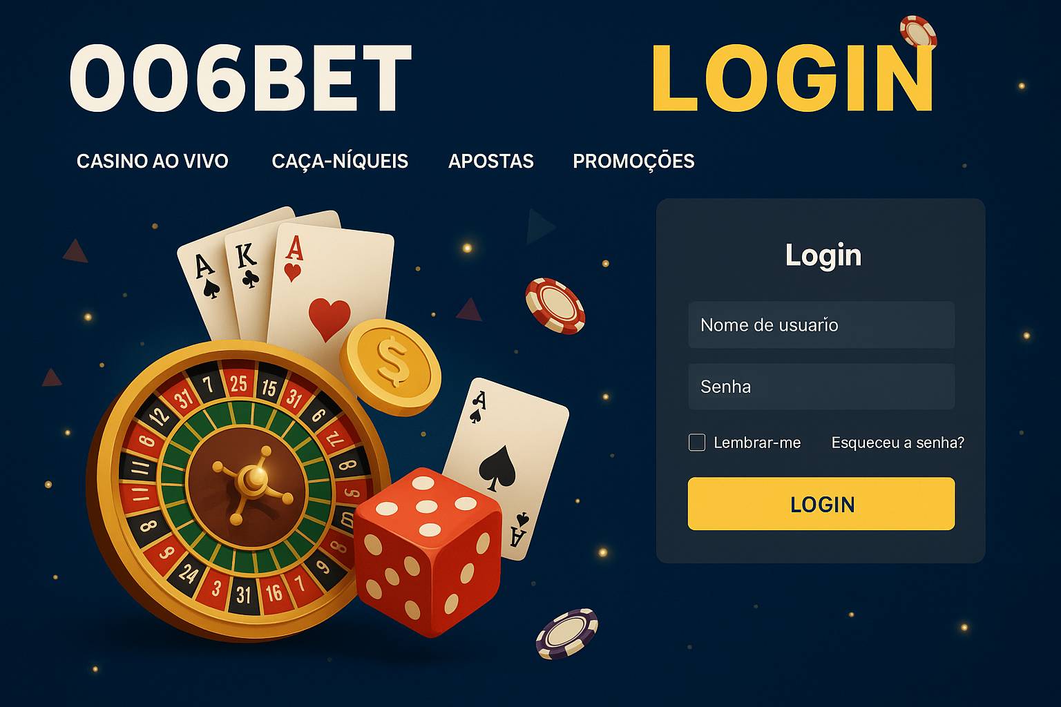 Login no Cassino 006BET