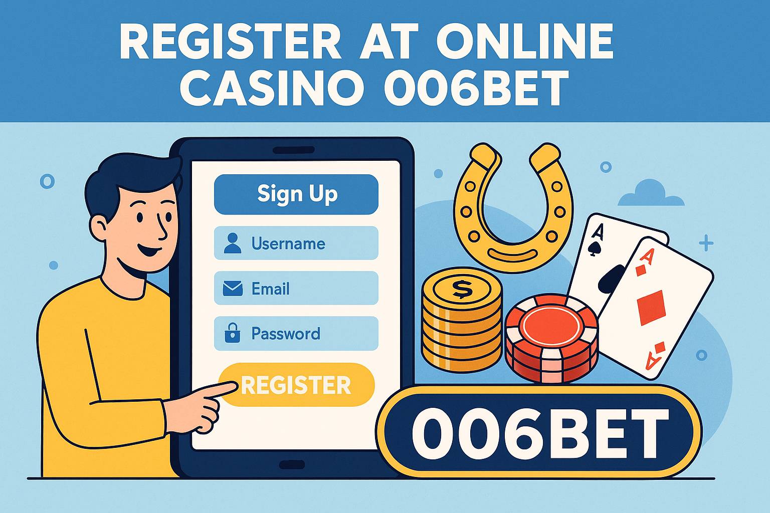 Não Perca tempo, o rRgistro na site 006BET